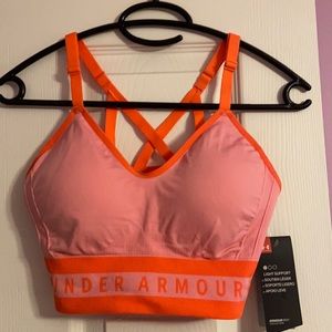 Under Armour sports bra. Light support
